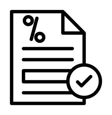 Kontrol listesi işaretleme vektör çizelgesi