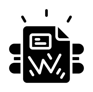 Siyah ve beyaz simgesinin vektör illüstrasyonu