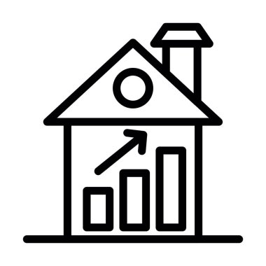 ev simgesi vektör illüstrasyonu