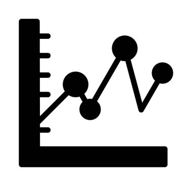 çubuk grafik simgesi dış hat biçiminde