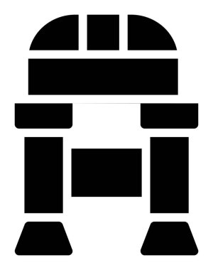 Otelde. Web simgesi basit illüstrasyon