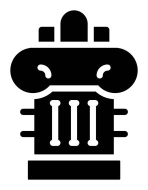 Benzin deposu simgesi, taslak biçimi