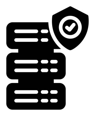 sunucu veritabanı simgesi ana hat biçiminde