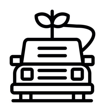 Otomobil motoru simgesi, taslak biçimi