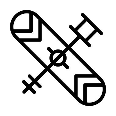 Bayrak vektör simgesi. Soyut siyah renk grafik tasarımı