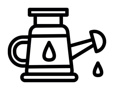 Su musluğu. Web simgesi basit tasarım