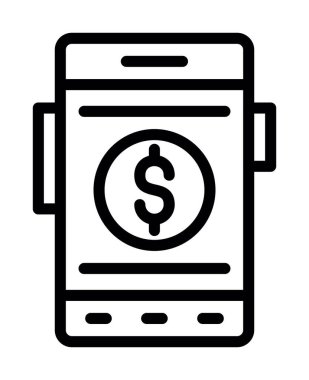 Bill simgesi vektör taslağı tasarımı