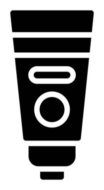 Kahve fincanı simgesi, basit siyah vektör tasarımı