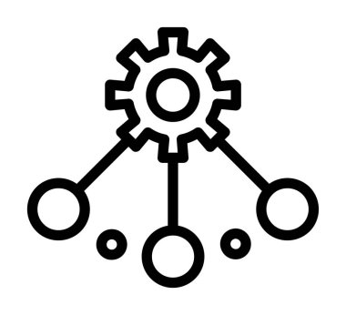 vektör ince çizgi simgesi ayarlanıyor