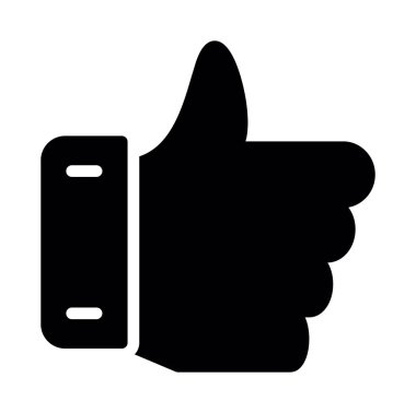 başparmak vektör sembol tasarımı