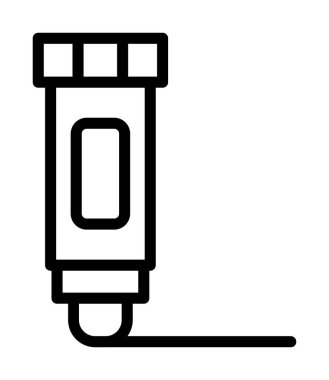 Tıp simgesi, vektör illüstrasyonu