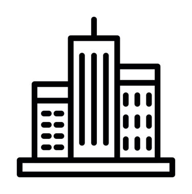 vektör ince çizgi simgesi oluşturuluyor