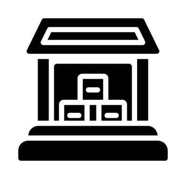 Kafe vektör simgesi