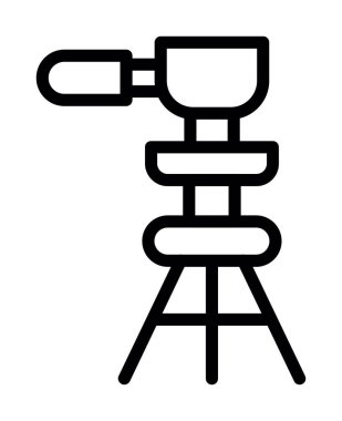 Kamera fotoğrafçılık ikonu. Beyaz arkaplanda izole edilmiş web tasarımı için kamera fotoğrafçılık vektör simgesi