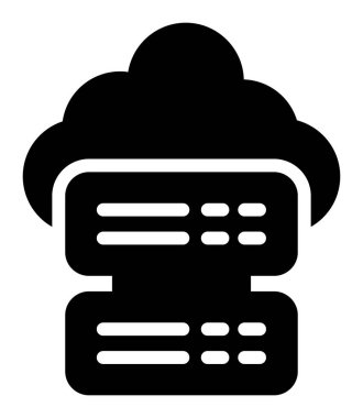 Bulut deposu. Basit tasarım