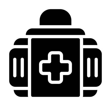 Hastane simgesi, anahat stili