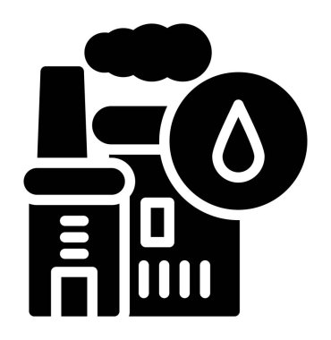 Yağ pompası ve varil ikonu. vektör illüstrasyonu