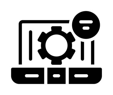 mühendislik ayarı simgesi, basit biçim