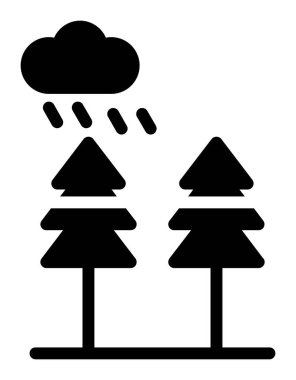 Bulut Icon set. Vektör çizim.