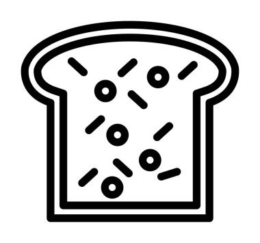 yiyecek ve içecek vektör simgesi.