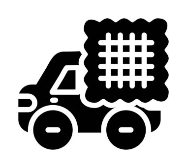 Gıda ve içecek Web ikonu vektör illüstrasyonu