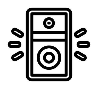 akıllı ev akıllı simge ana hatları vektörü. ev denetimi