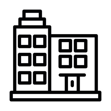 vektör ince çizgi simgesi oluşturuluyor