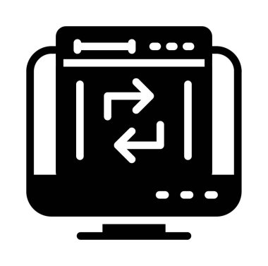 Web ve mobil ikon vektör illüstrasyonu