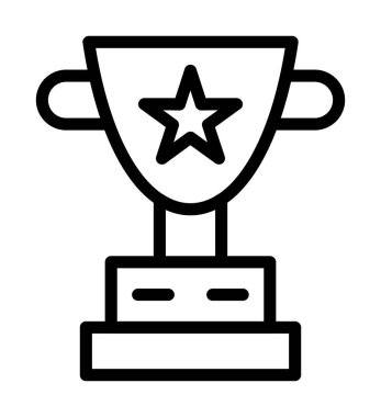ödül simgesi vektör illüstrasyonu