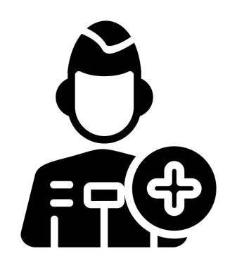 Doktor Simge vektör illüstrasyonu