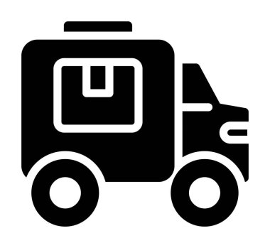 Minibüs dağıtım simgesi