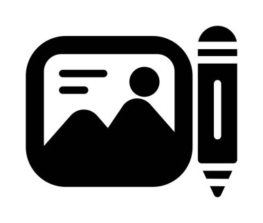 Modern eğitim simgesinin vektör tasarımı.