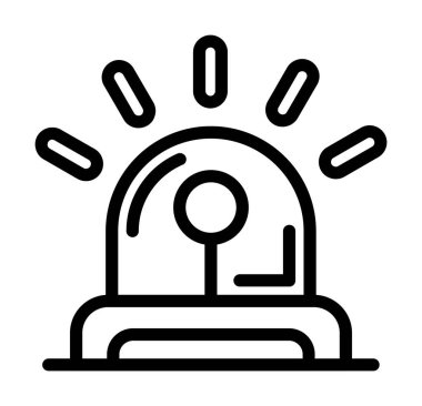 Elektrik ışığı simgesi. Beyaz arkaplanda izole edilmiş web tasarımı için elektrik ışık vektörü simgesi