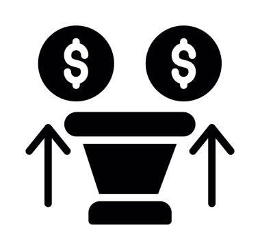 para simgesi vektör illüstrasyonu