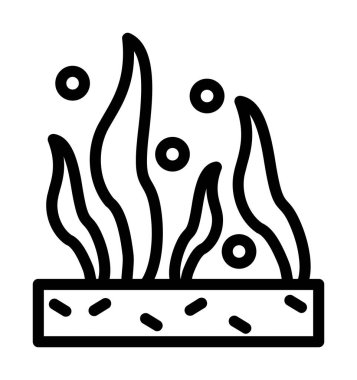 Şenlik ateşi simgesi, taslak biçimi