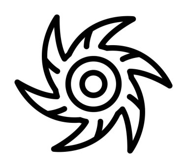 Ejder simgesi vektör illüstrasyonu