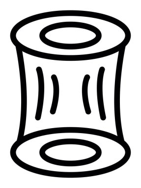 davul simgesi vektör illüstrasyonu