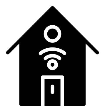 wifi vektör ince çizgi simgesi