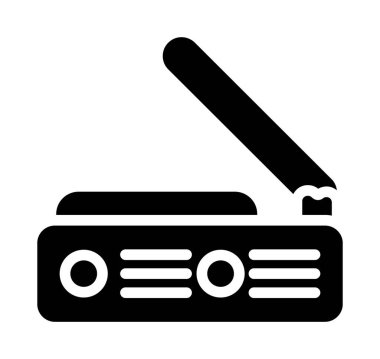 radyo simgesi, basit vektör biçimi