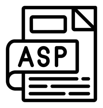 dosya biçimi simgesi vektörü