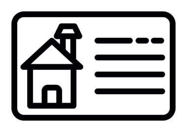 ev simgesi vektör illüstrasyonu