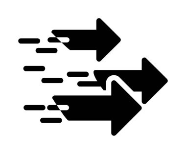 Beyaz arkaplanda el çizilmiş oklar izole edildi