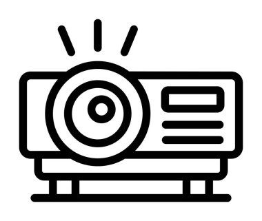 Hayran ikonu. Web için fan vektör simgelerinin özet çizimi