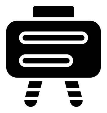 Kamera. Web simgesi basit tasarım