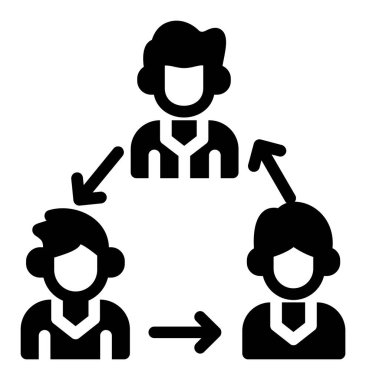 ağ bağlantısı simgesi, vektör illüstrasyonu