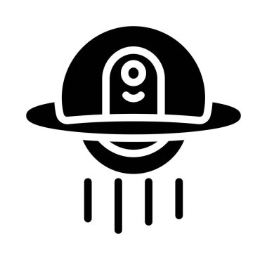 Şapka simgesi vektör illüstrasyonu