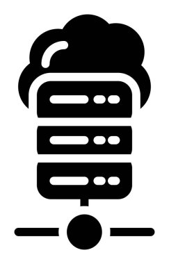 Bulut deposu. Basit tasarım