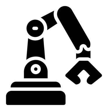 robot ikon vektör illüstrasyonu