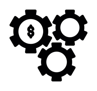 dolar sembollü vektör illüstrasyon tasarımı