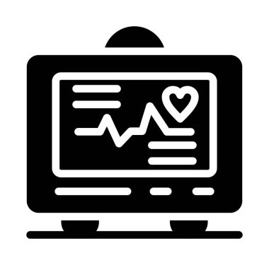 kalp izleme simgesi, basit biçim
